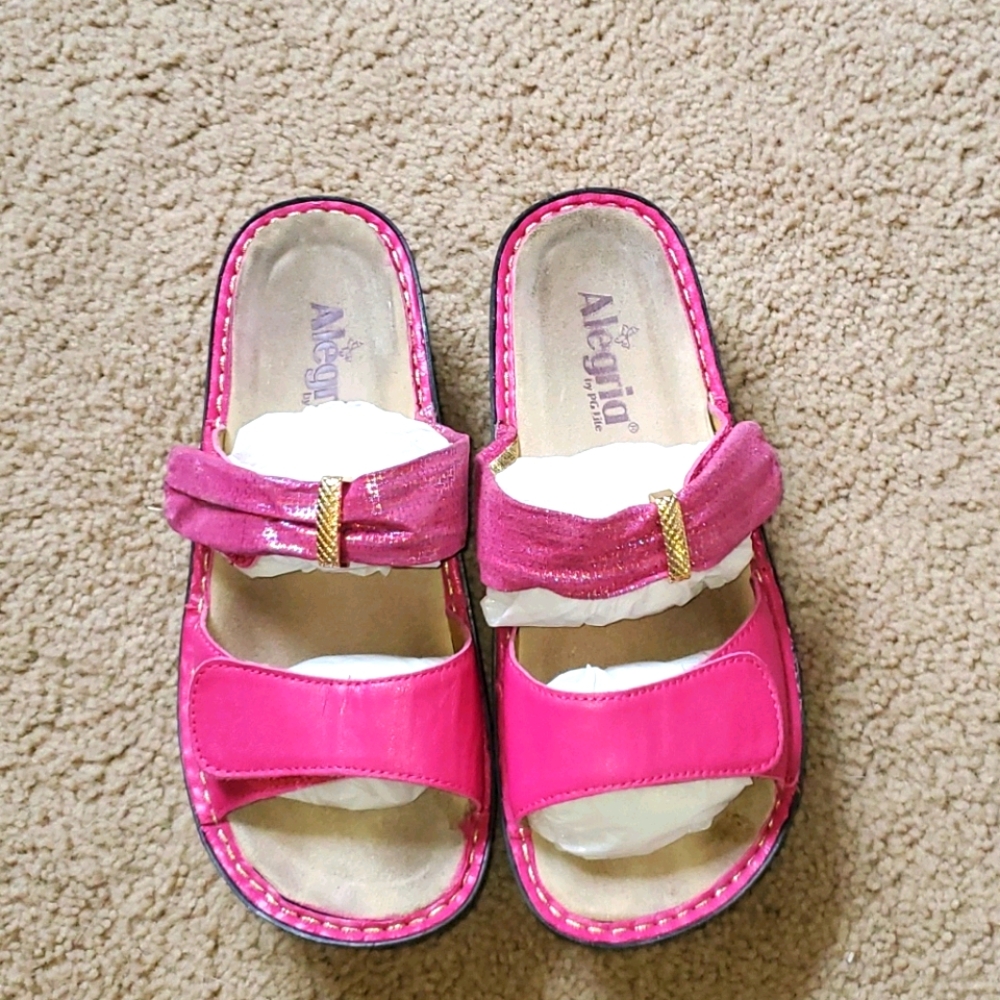 Alegria wedge sandals